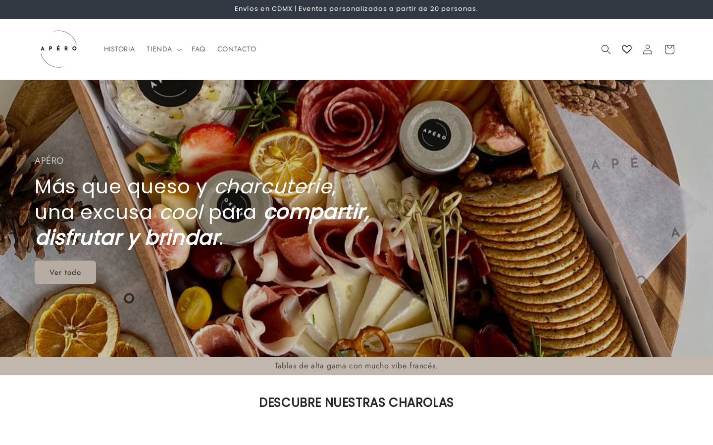 apero.com.mx homepage screenshot
