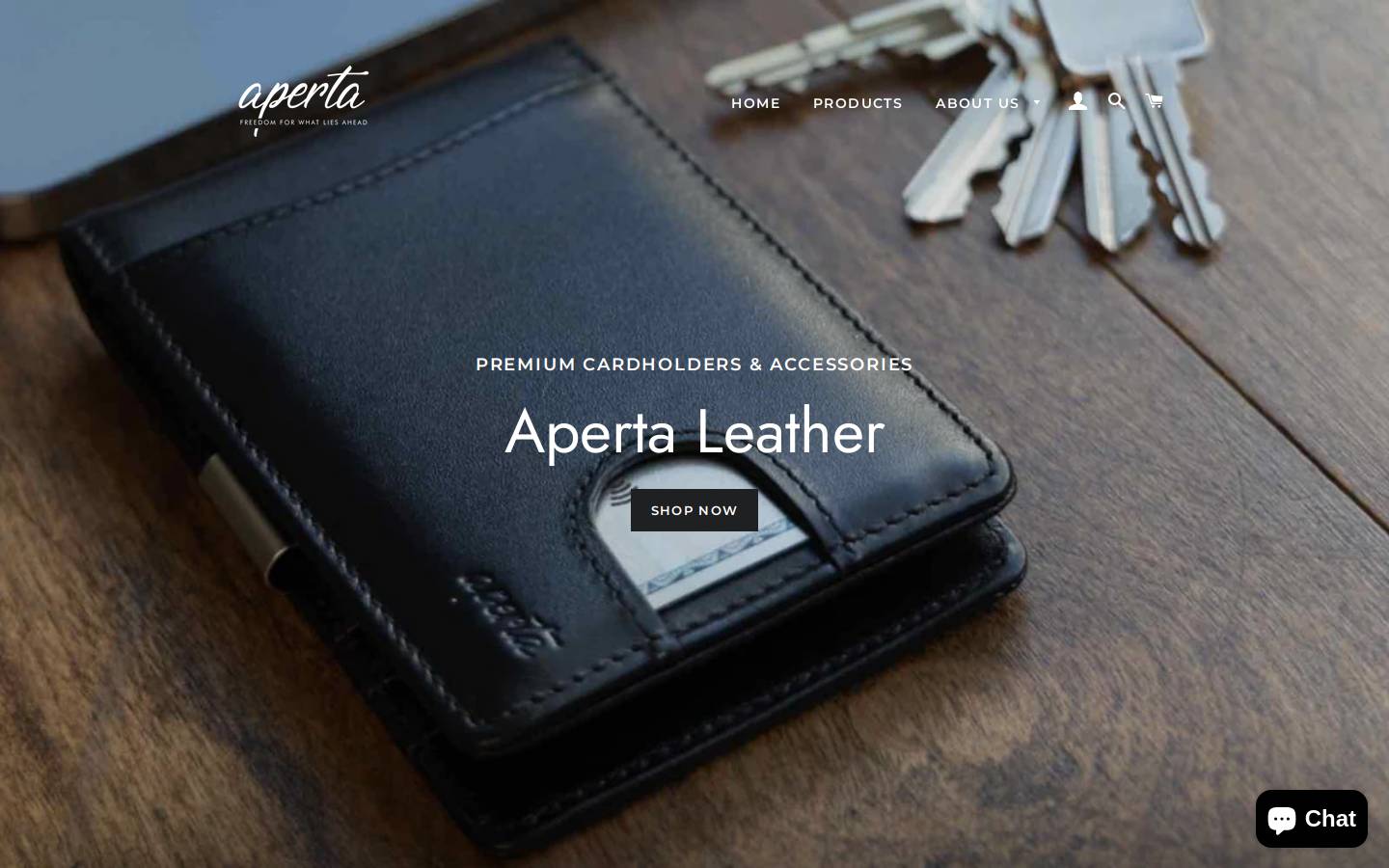 aperta.ca homepage screenshot