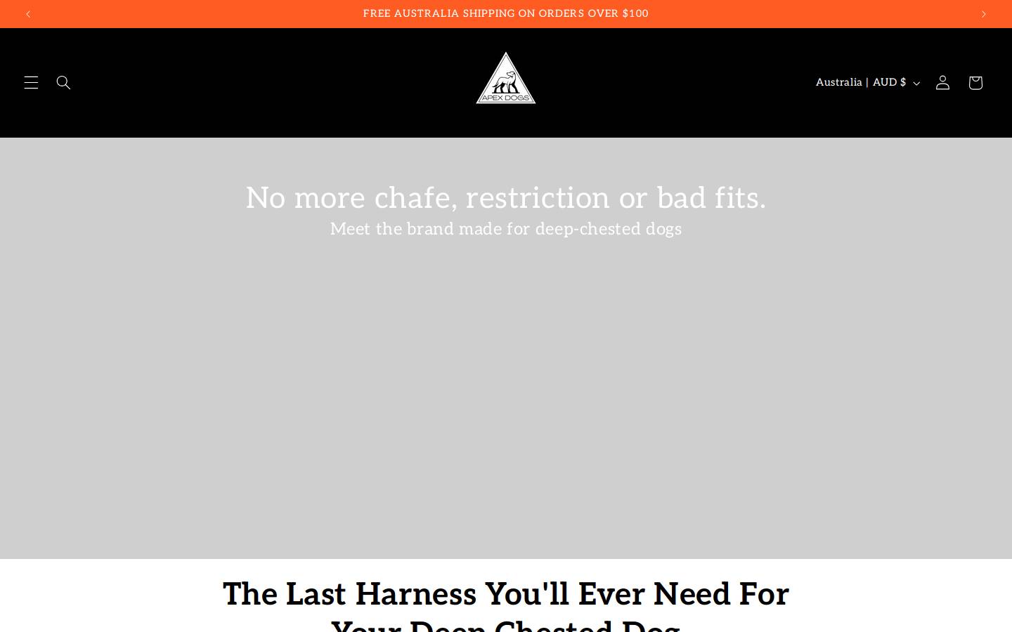 apexdogs.com homepage screenshot