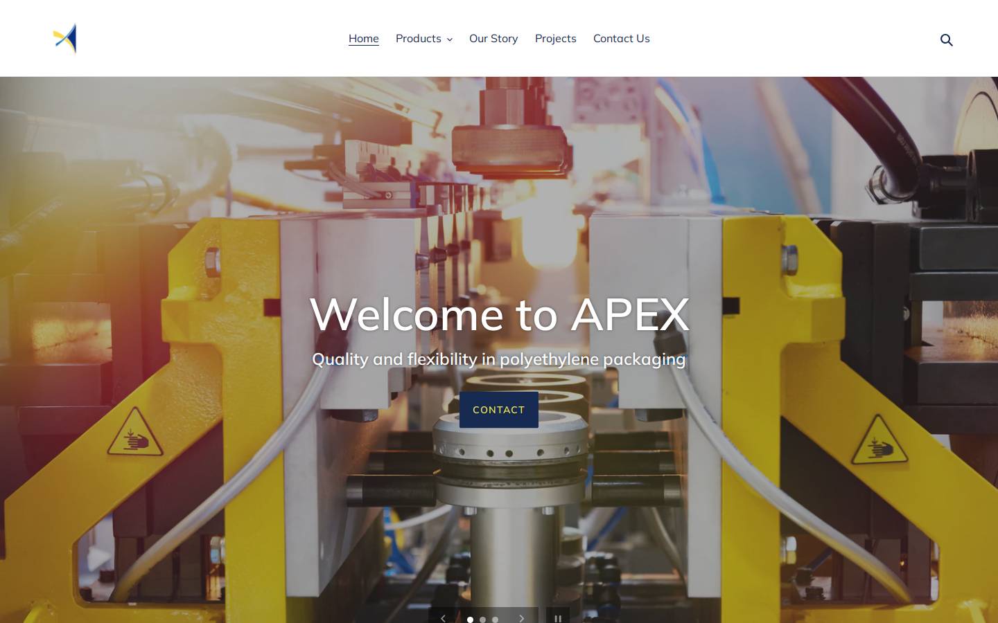 apextransgulf.com homepage screenshot