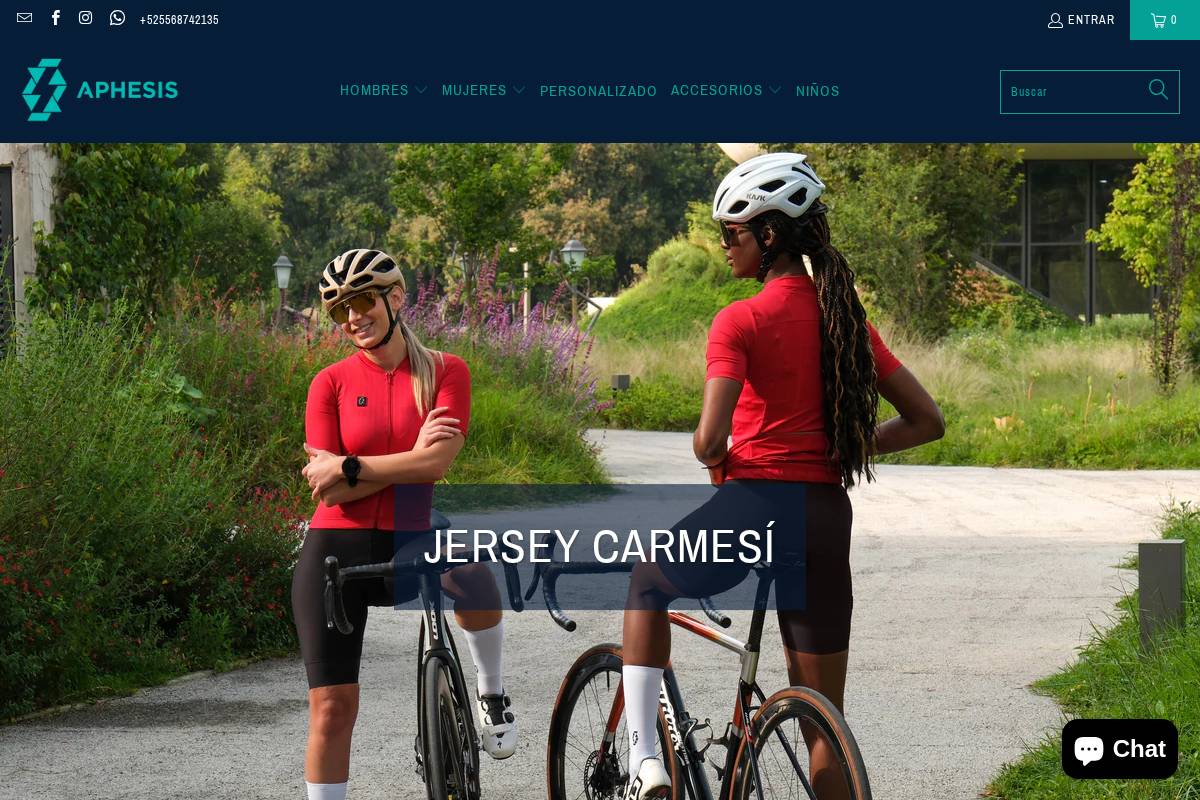 aphesis.com.mx homepage screenshot