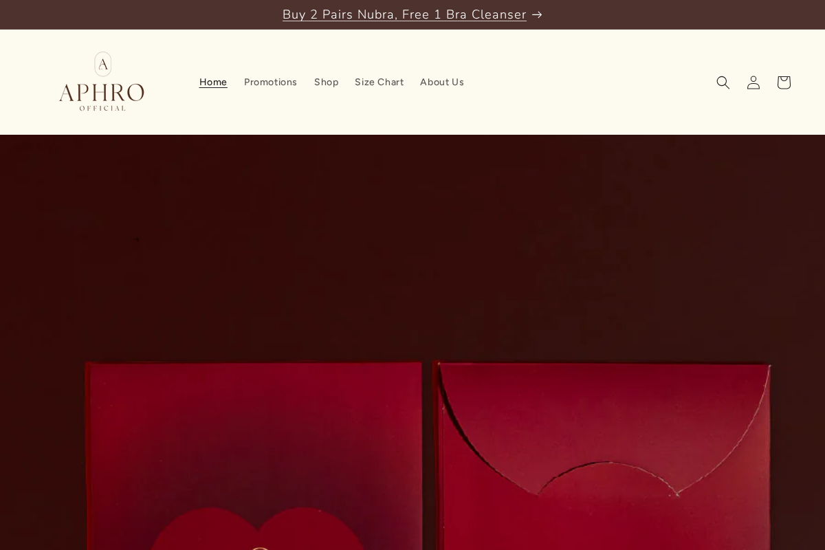 Aphro Official Malaysia homepage screenshot