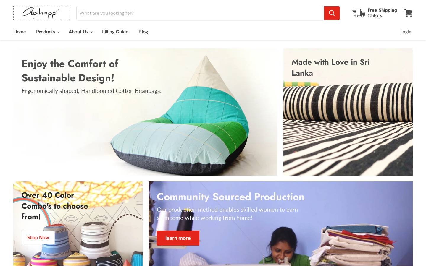 apihappi.store homepage screenshot