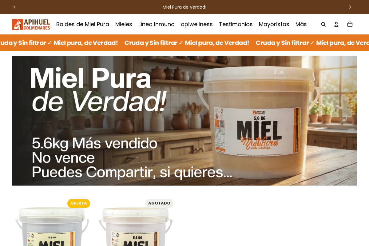 Apihuel Colmenares homepage screenshot