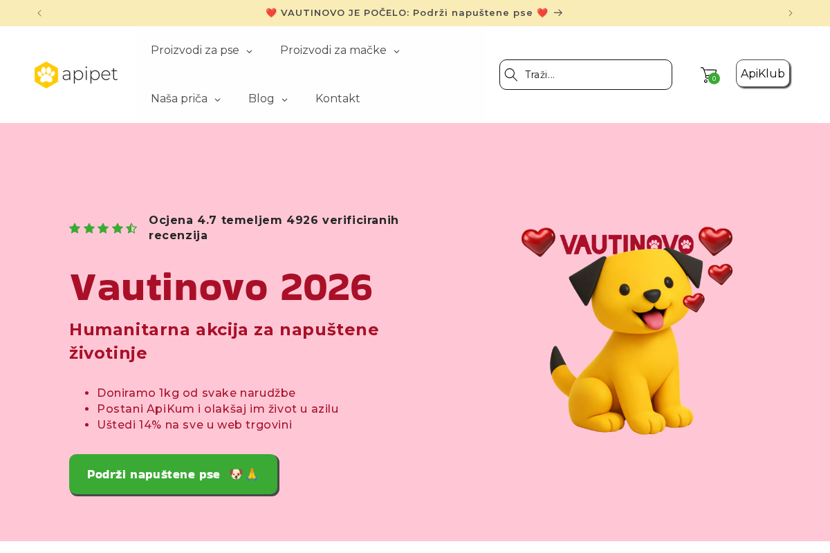 Apipet homepage screenshot