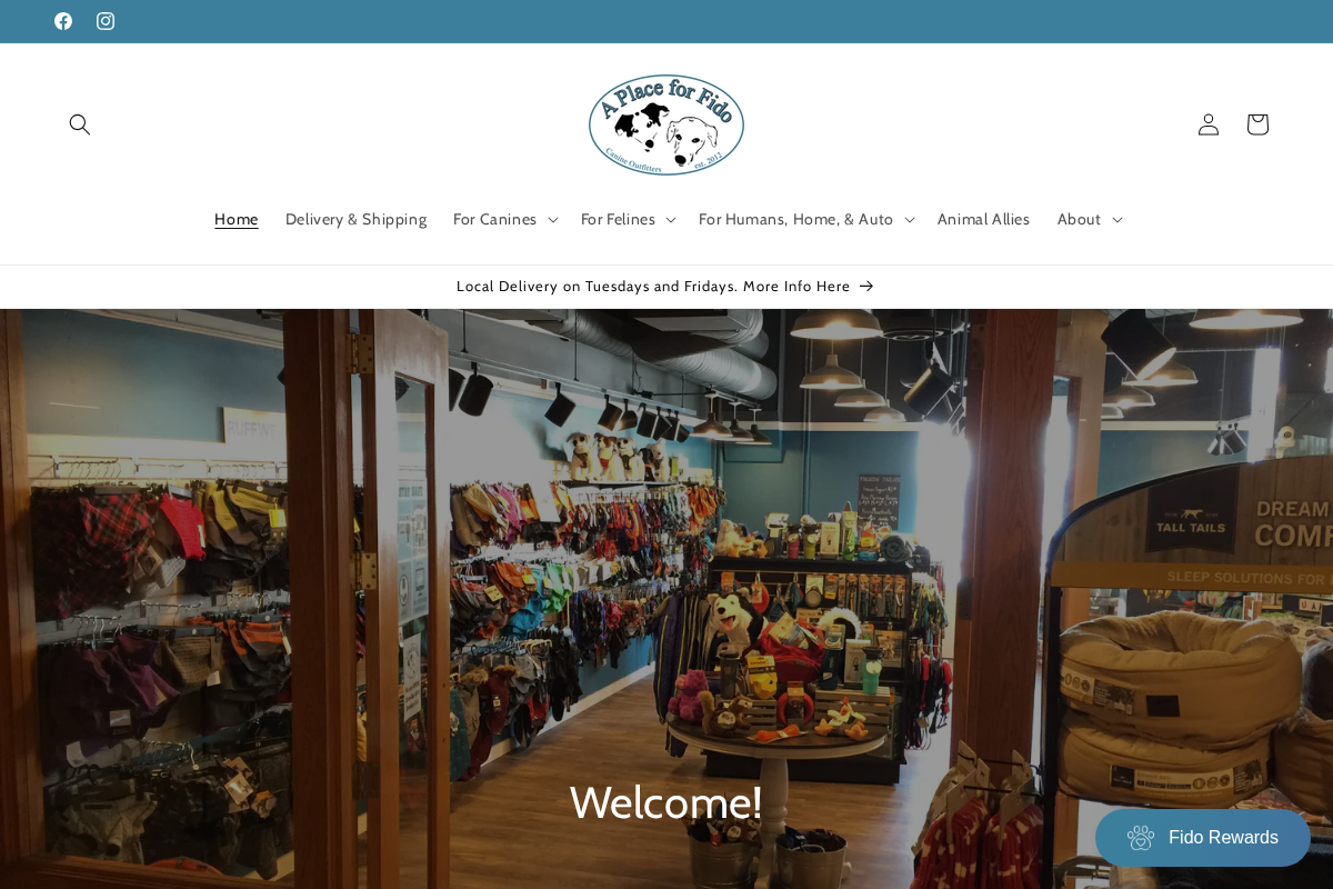 aplaceforfido.com homepage screenshot