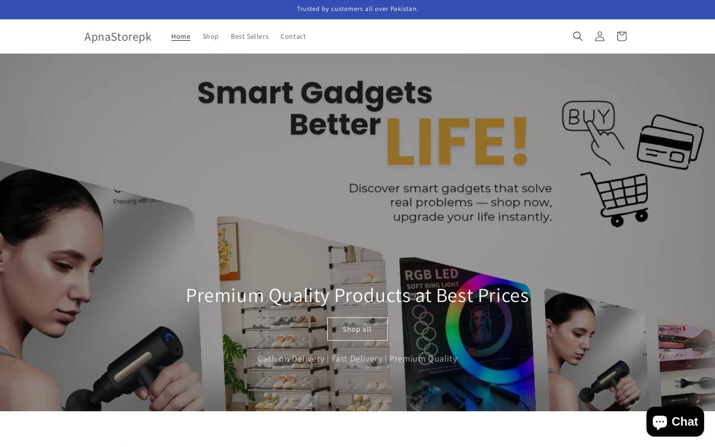 apnastorepk.com homepage screenshot