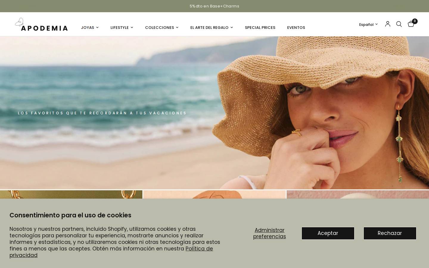 apodemia.com homepage screenshot