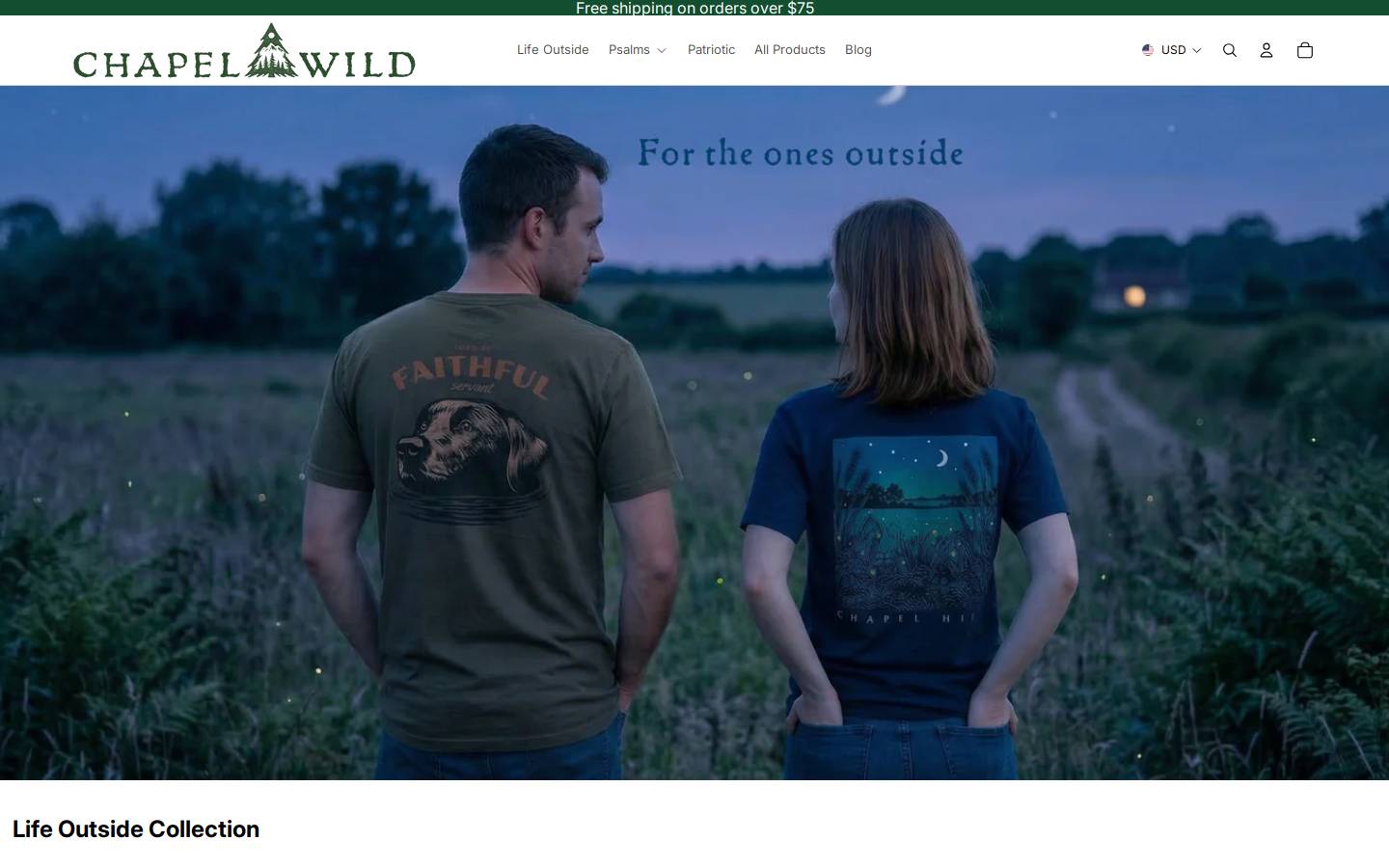 apologyapparel.com homepage screenshot