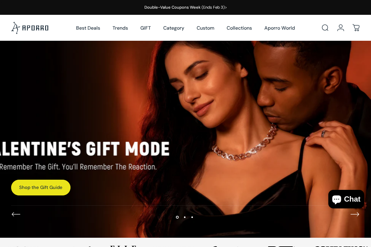 APORRO homepage screenshot