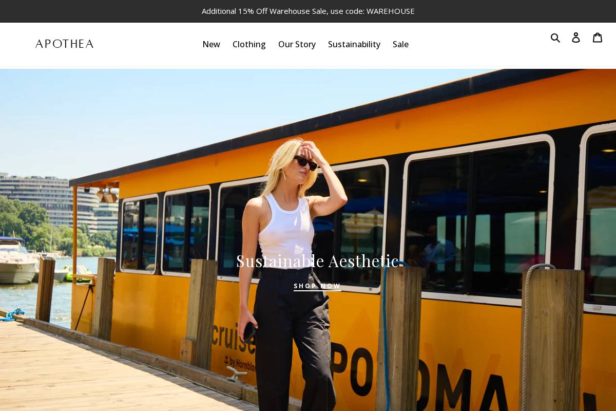 apothea.com homepage screenshot