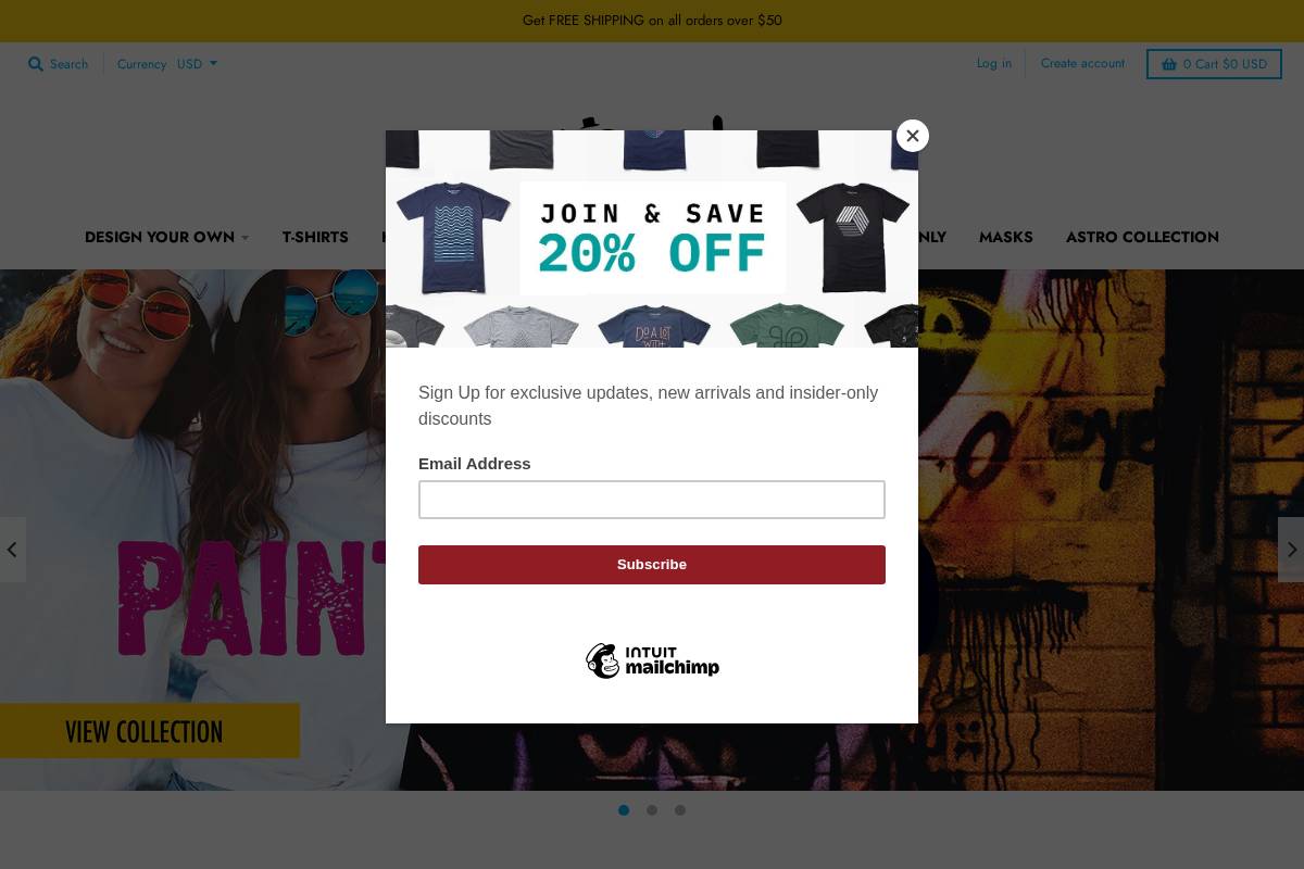 apparelyn.com homepage screenshot