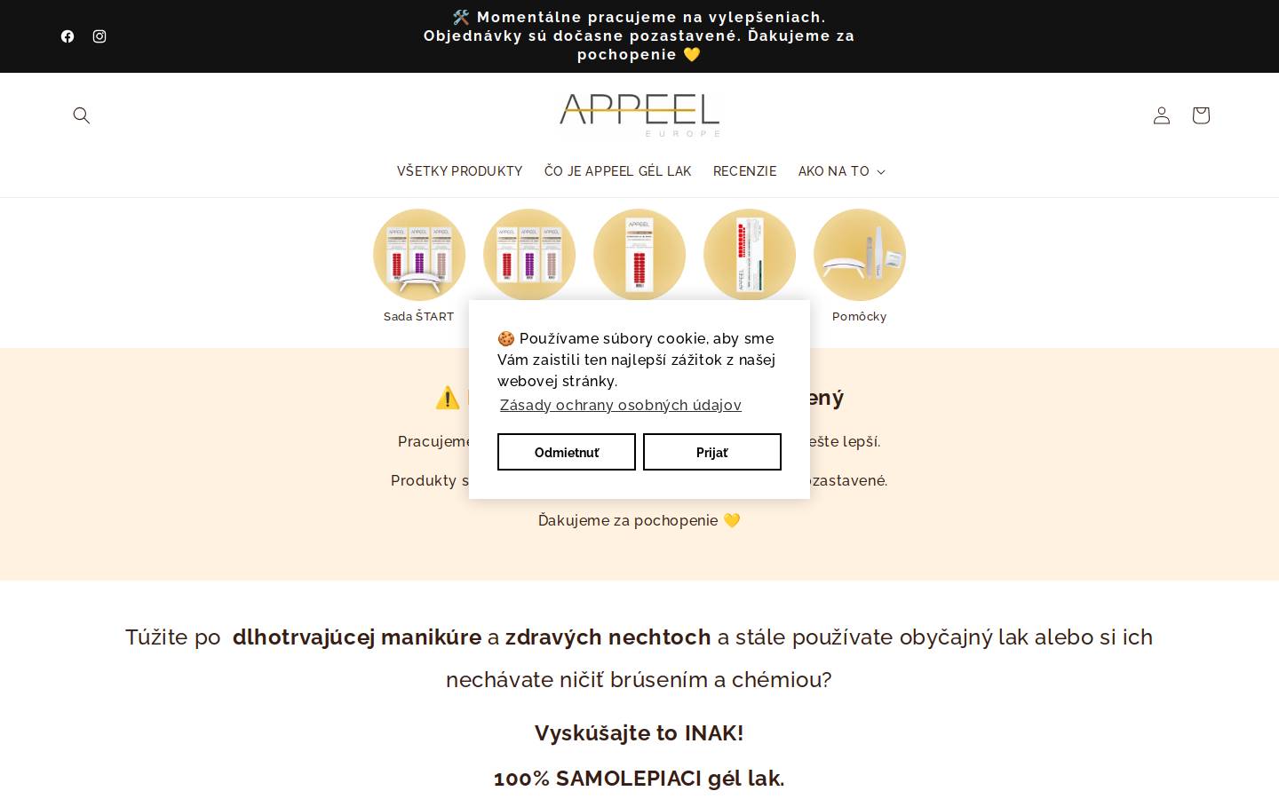 appeel.eu homepage screenshot