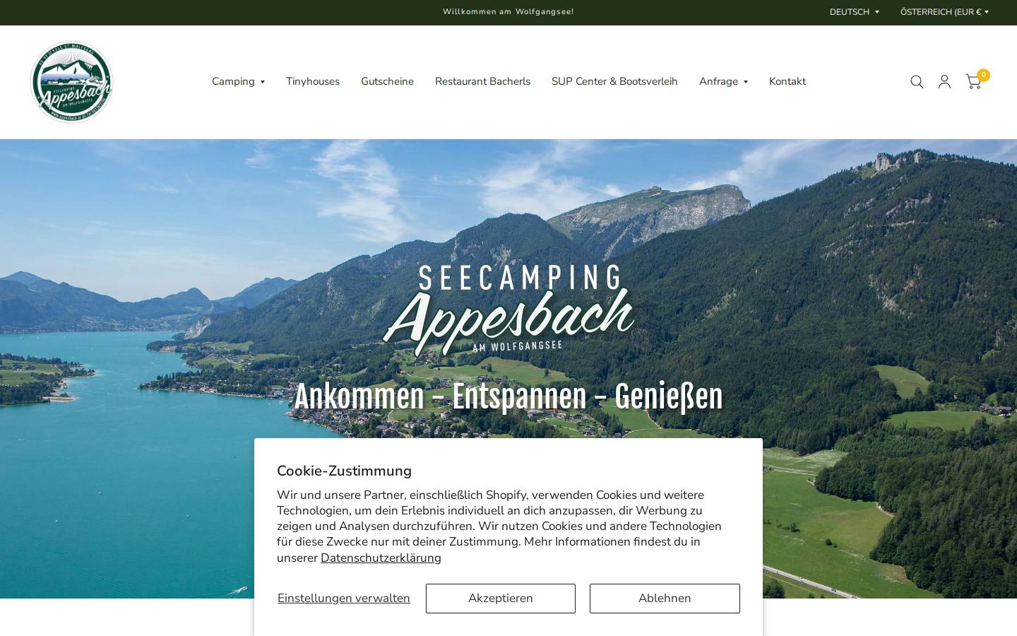 appesbach.at homepage screenshot