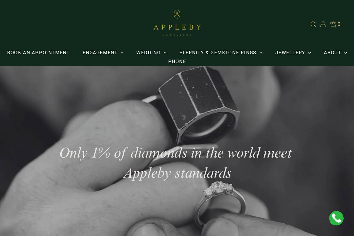 appleby.ie homepage screenshot