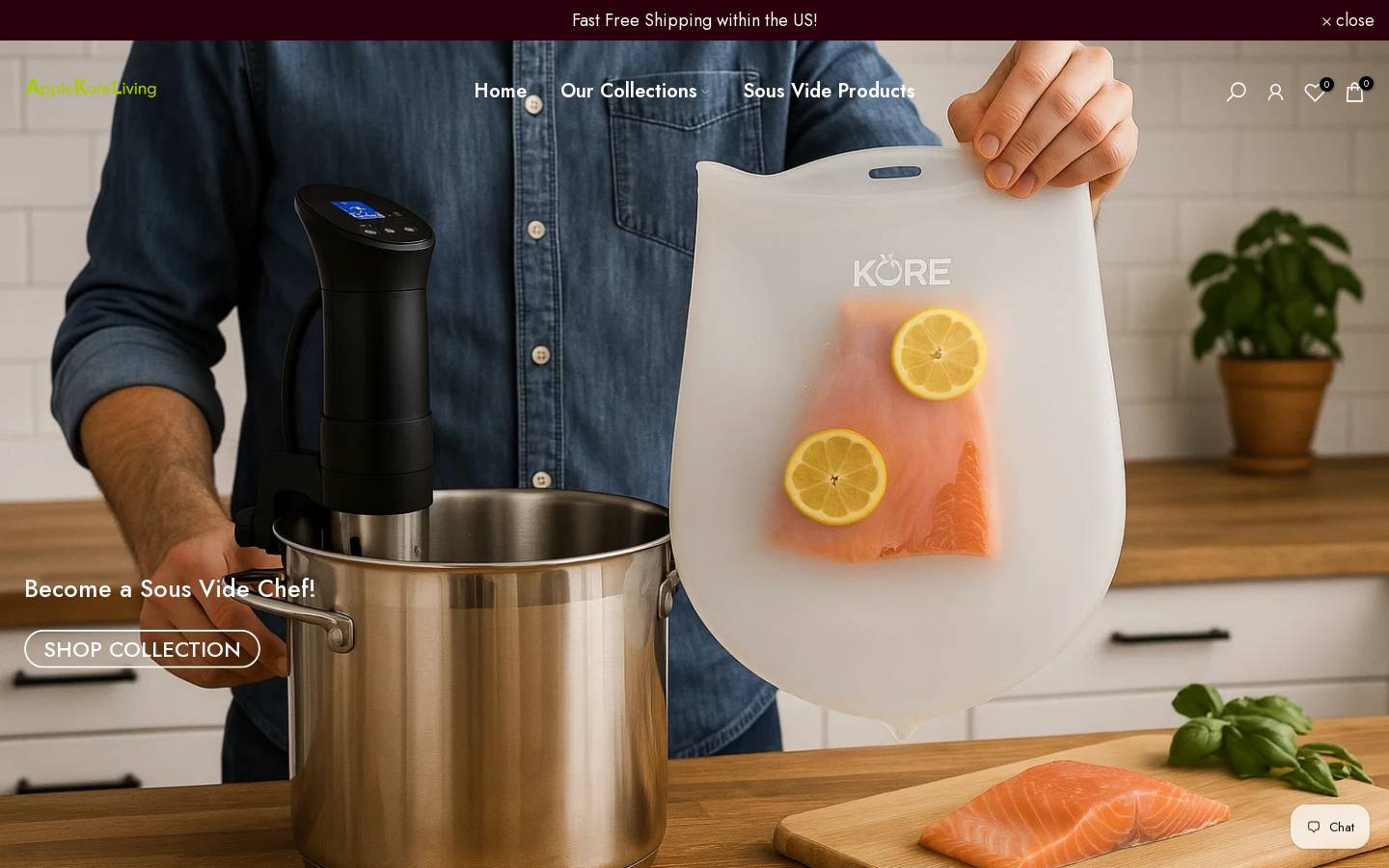 applekoreliving.com homepage screenshot