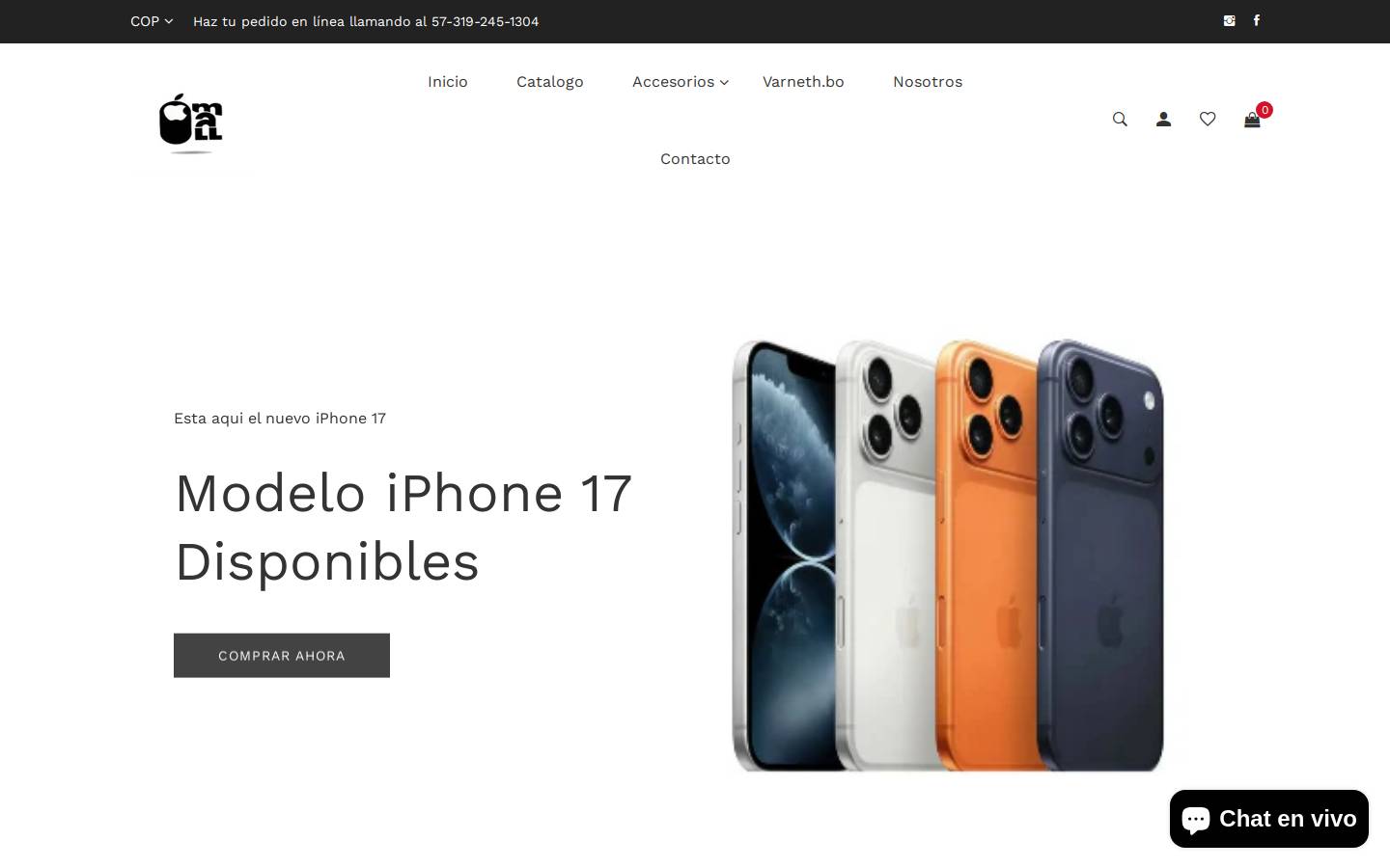 applemall.co homepage screenshot