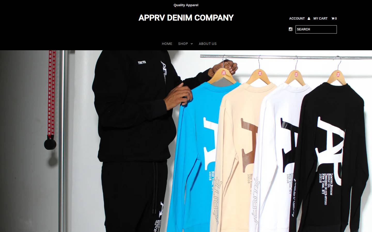 apprvbrand.com homepage screenshot