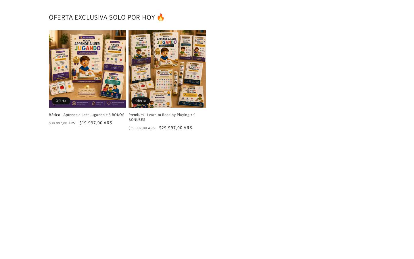 aprendealeerjugando.online homepage screenshot