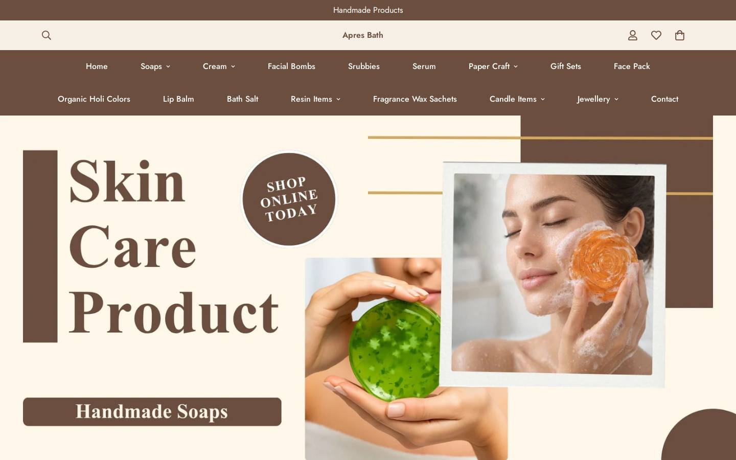 apresbath.com homepage screenshot