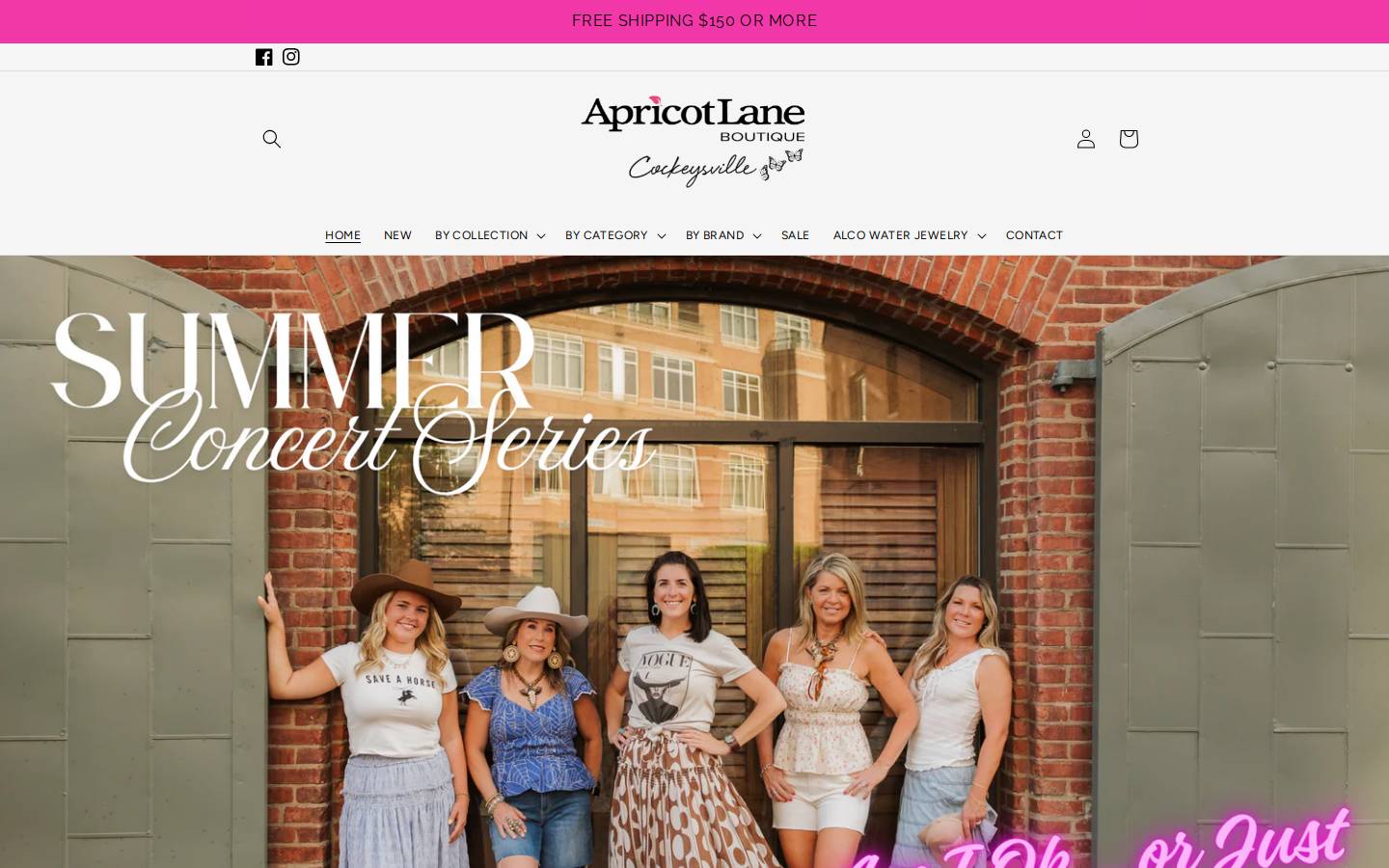 apricotlanecockeysville.com homepage screenshot