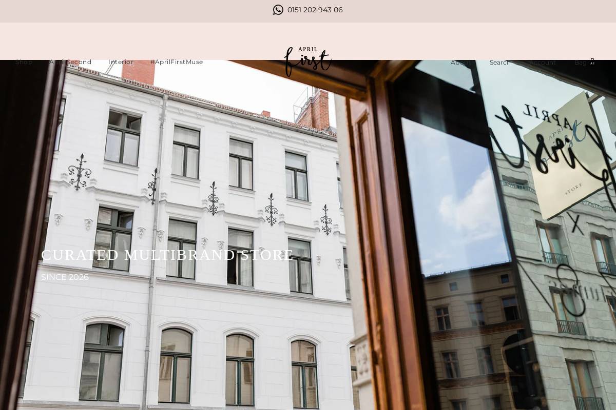 aprilfirst.de homepage screenshot