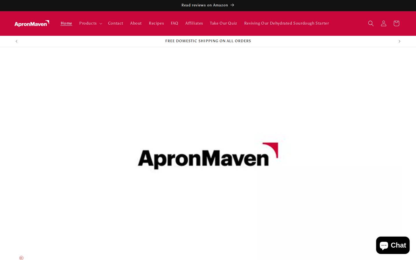 apronmaven.com homepage screenshot
