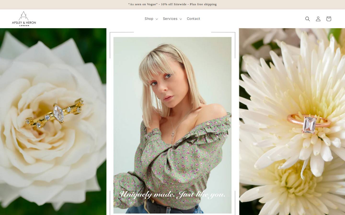 Apsley & Heron homepage screenshot
