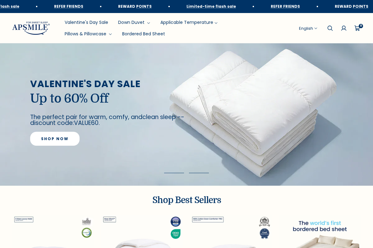APSMILE homepage screenshot