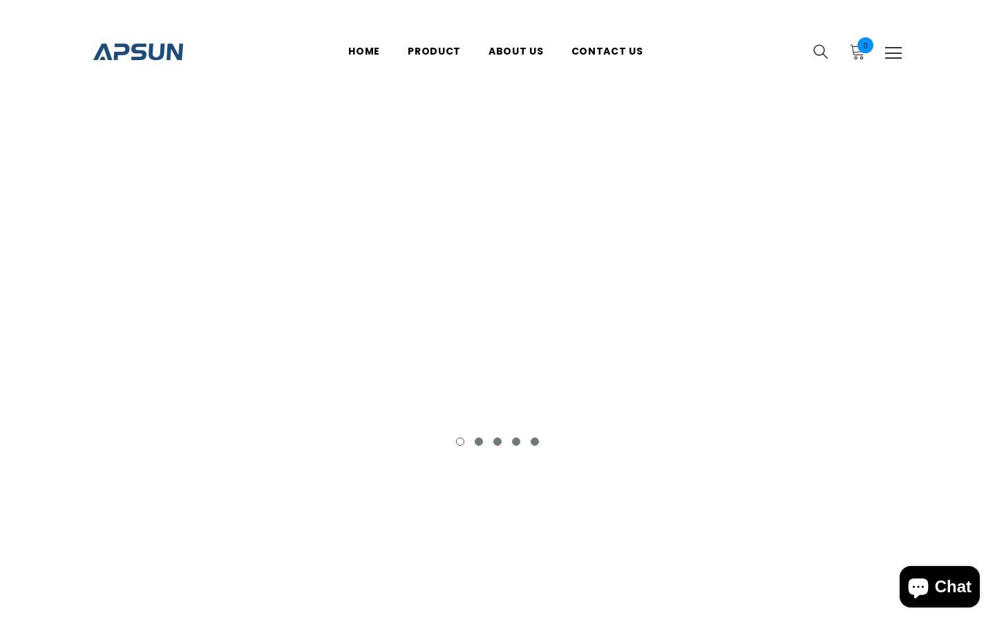 apsunpower.com homepage screenshot