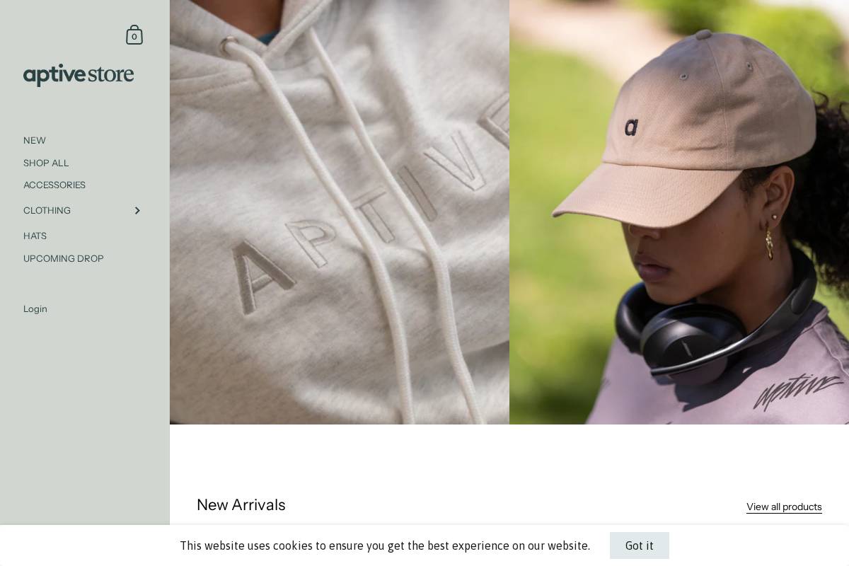 aptivestore.com homepage screenshot