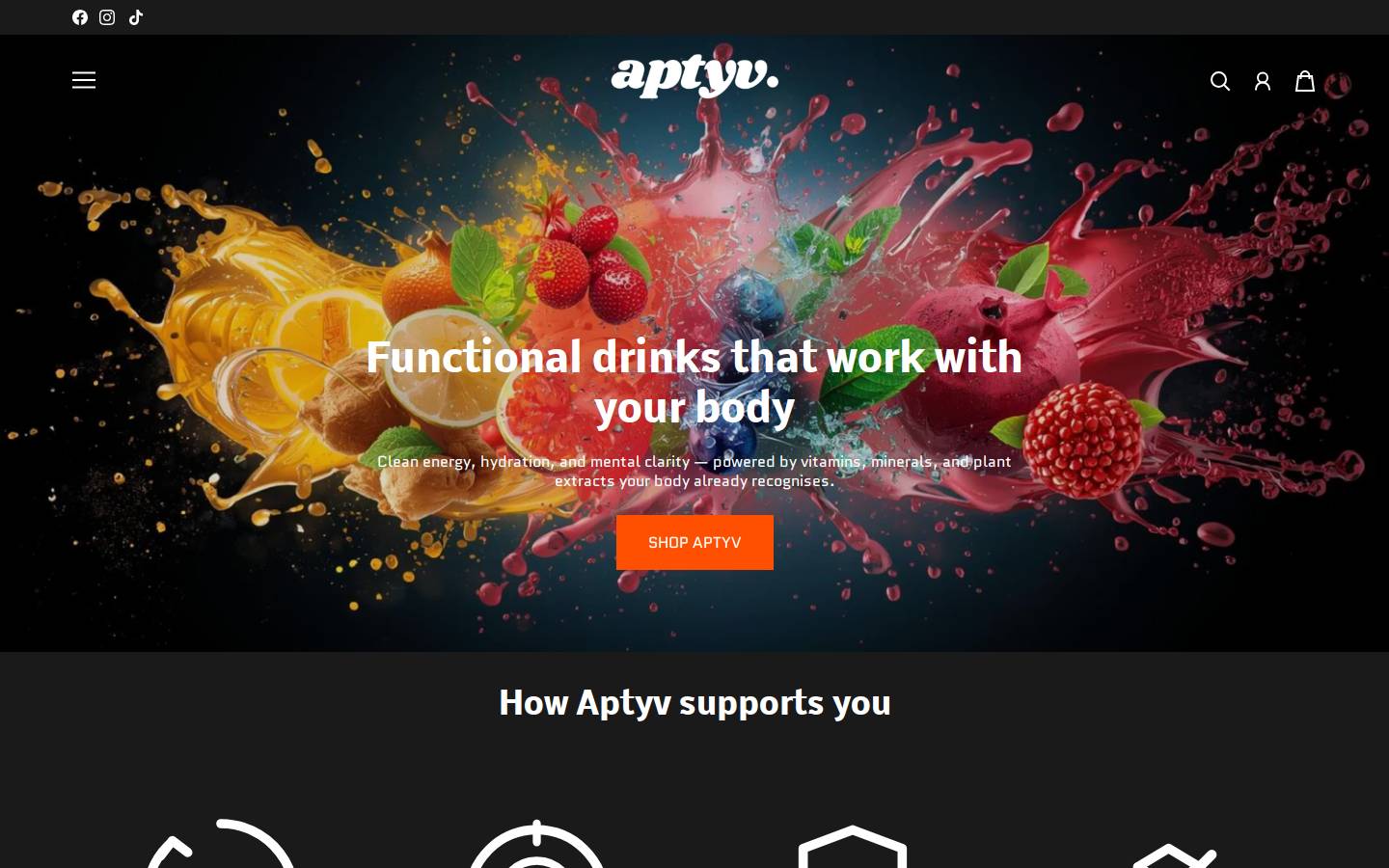 aptyv.com homepage screenshot