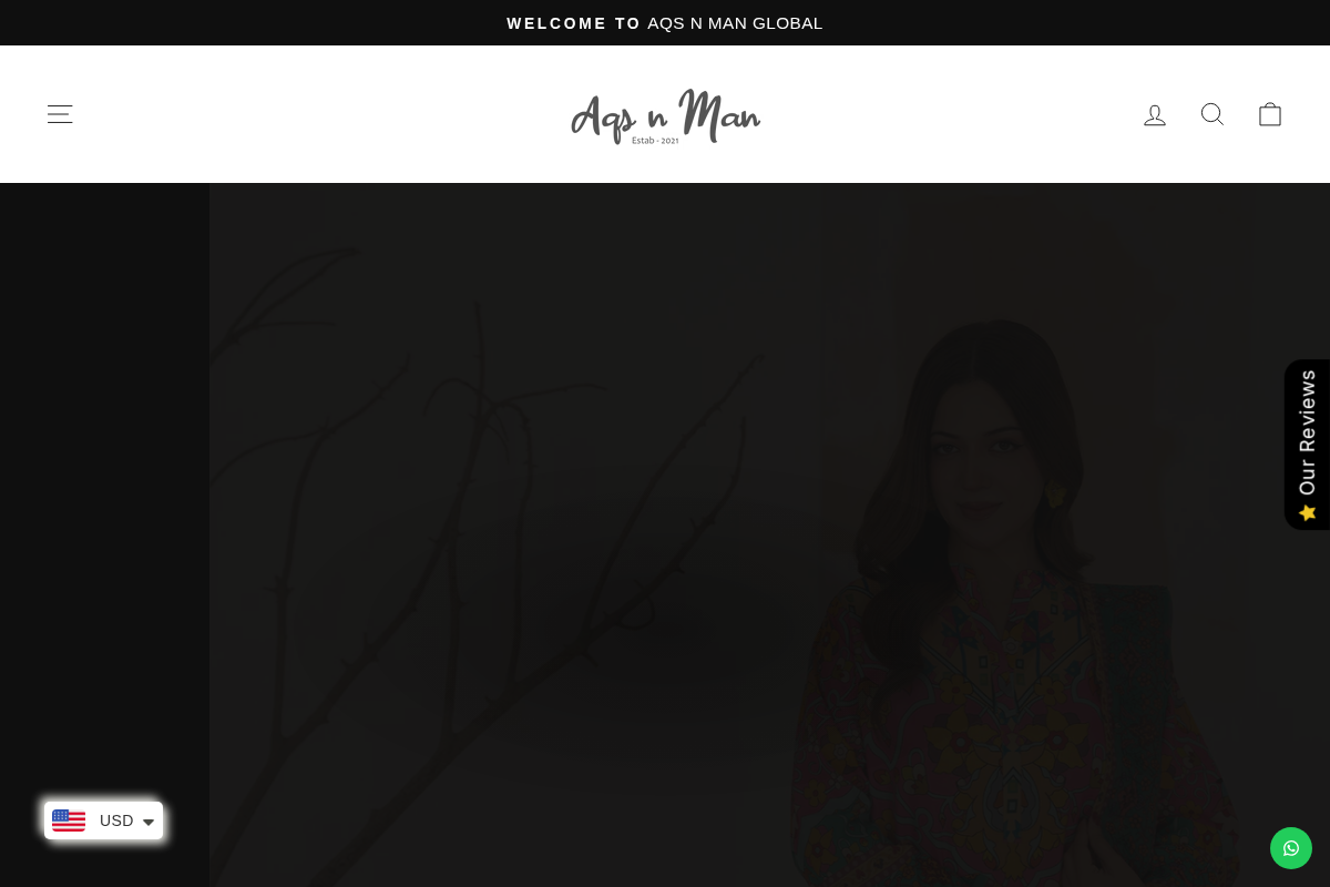 Aqs n Man homepage screenshot