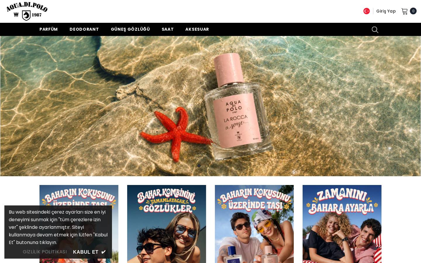aquadipolo.com homepage screenshot