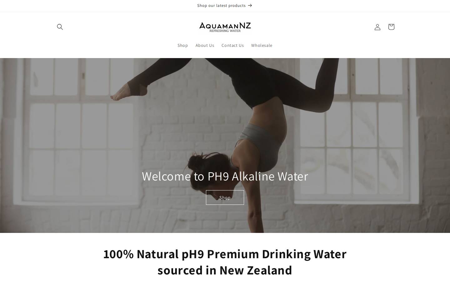 aquaman.nz homepage screenshot