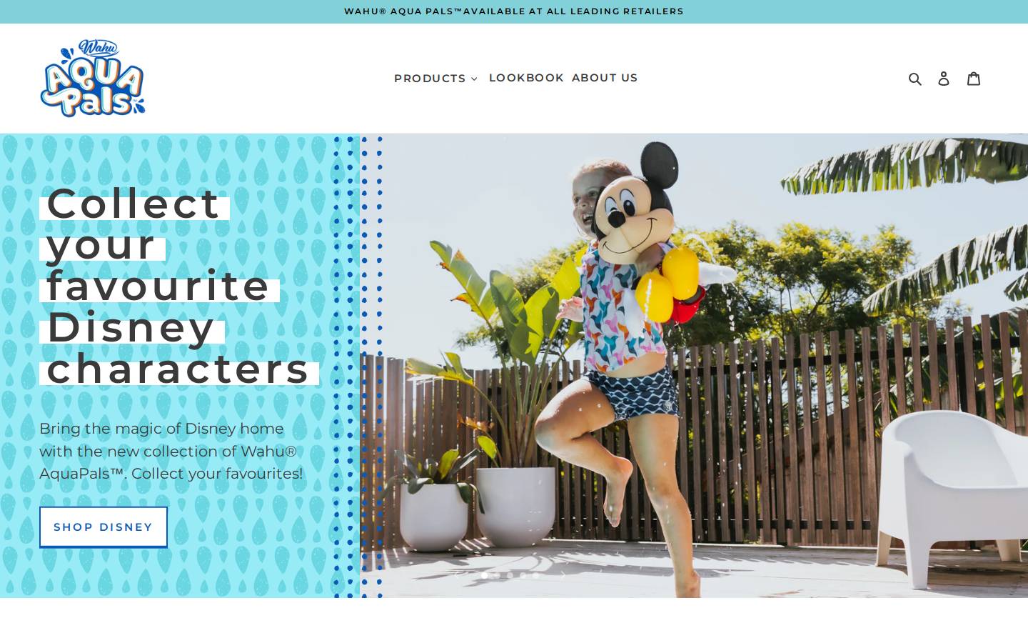 aquapals.com homepage screenshot