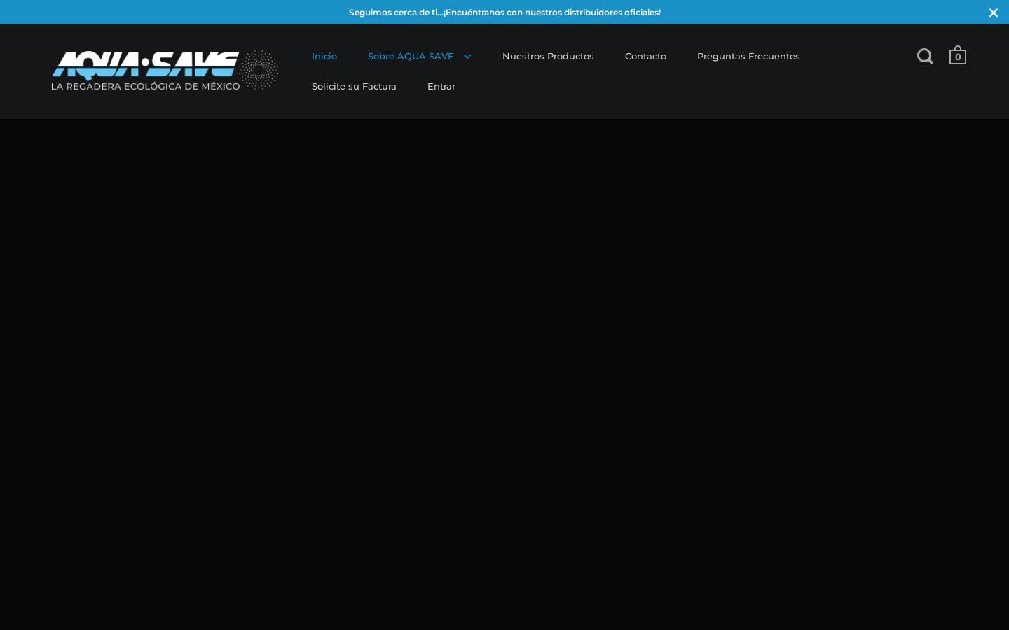 aquasave.com.mx homepage screenshot
