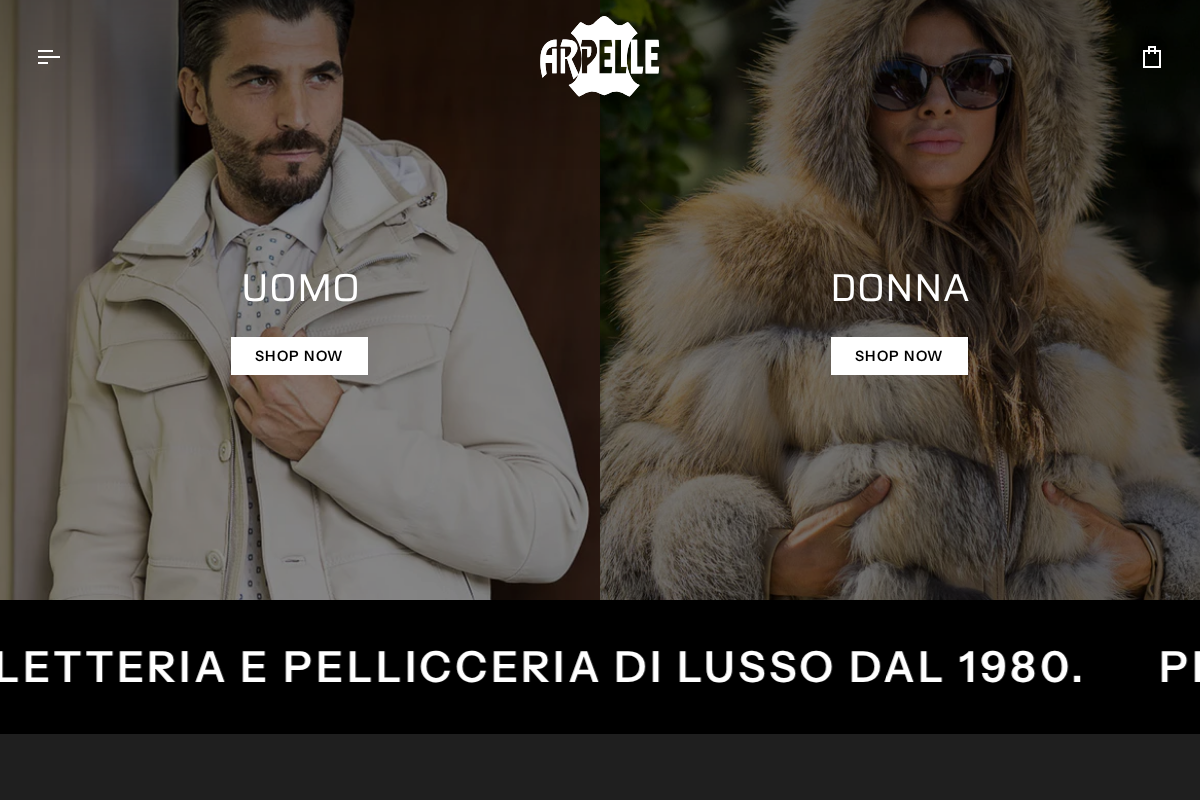 Ar-Pelle homepage screenshot