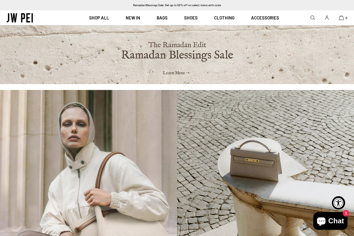 JW PEI homepage screenshot