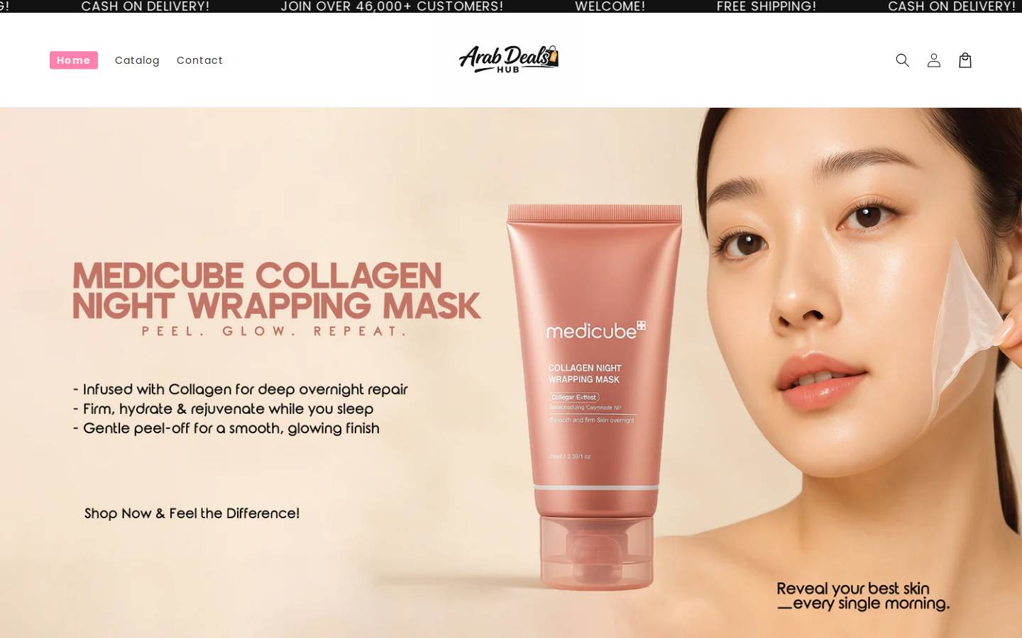 arabdeal.online homepage screenshot