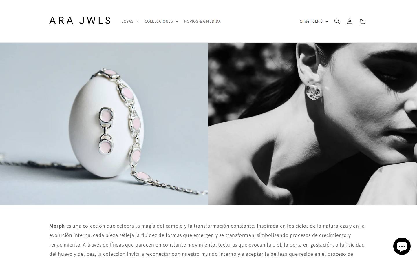 arajwls.com homepage screenshot