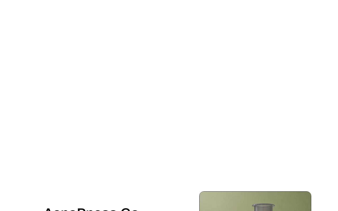 arakucoffee.com homepage screenshot