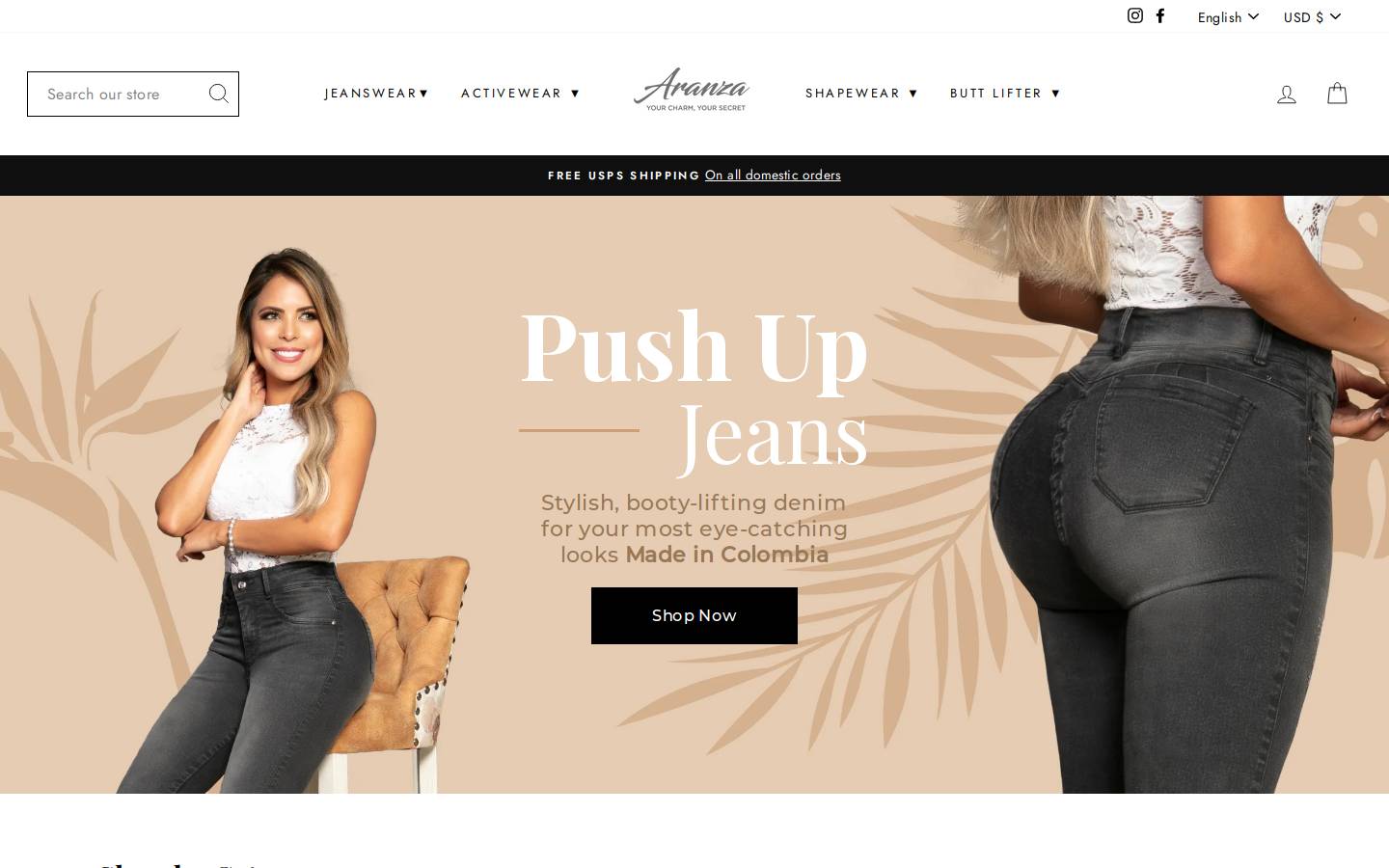 aranza.com homepage screenshot