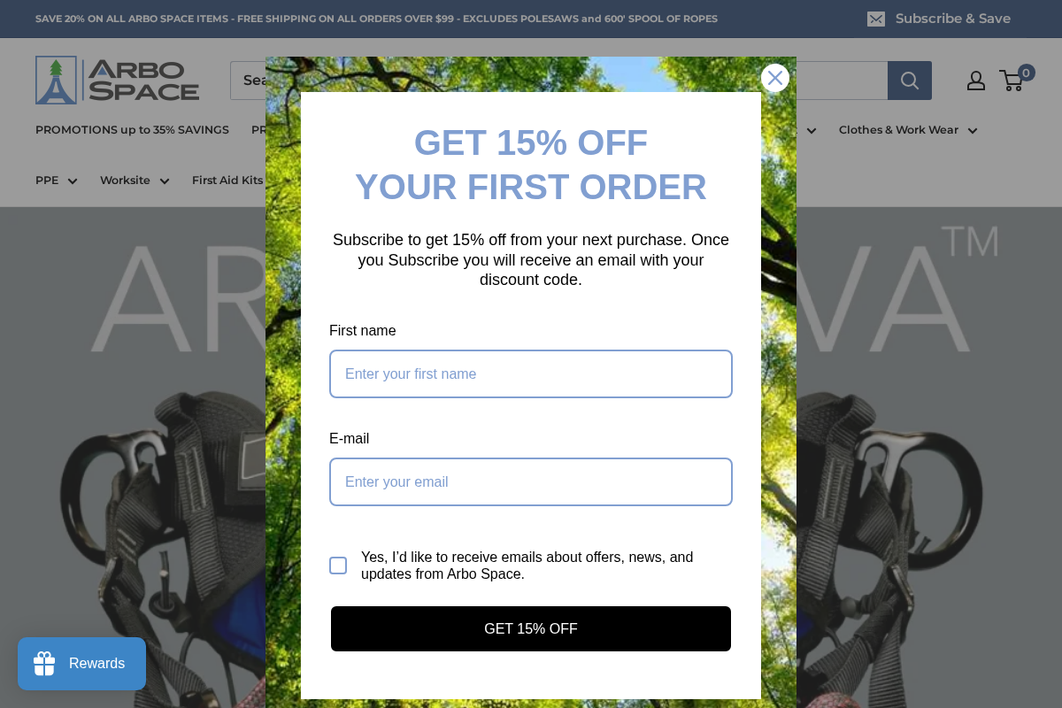 Arbo Space homepage screenshot