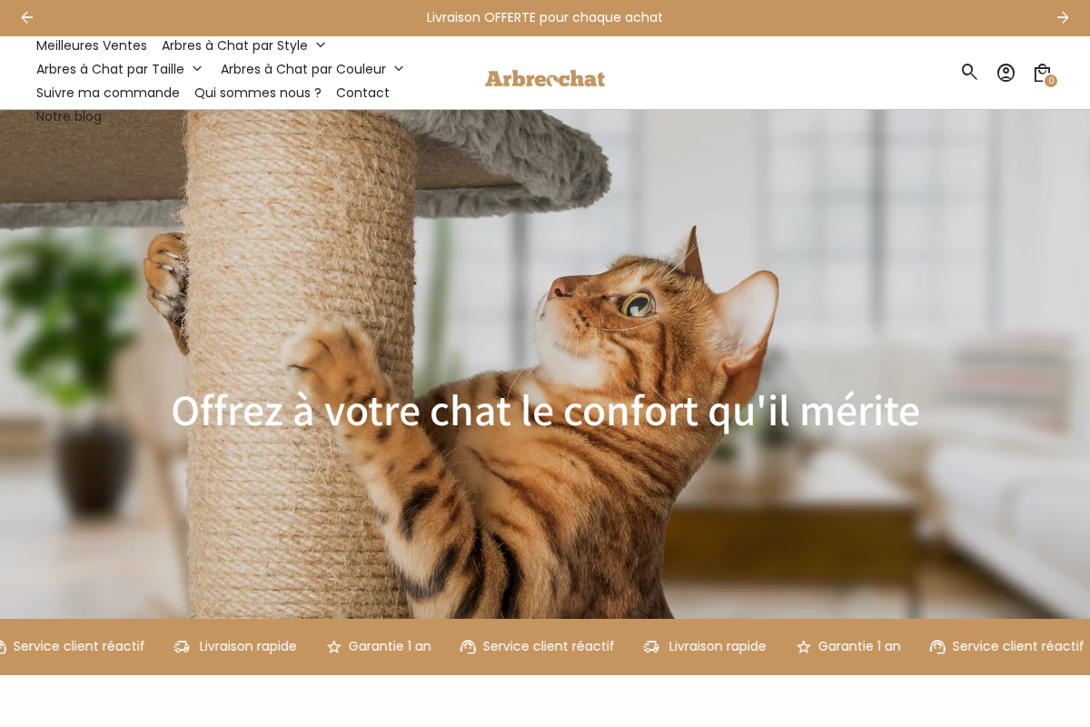 Arbreochat homepage screenshot