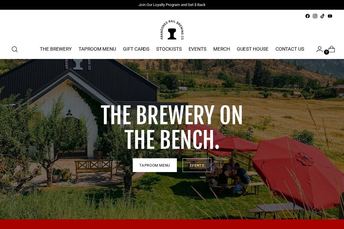 arbrewco.com homepage screenshot