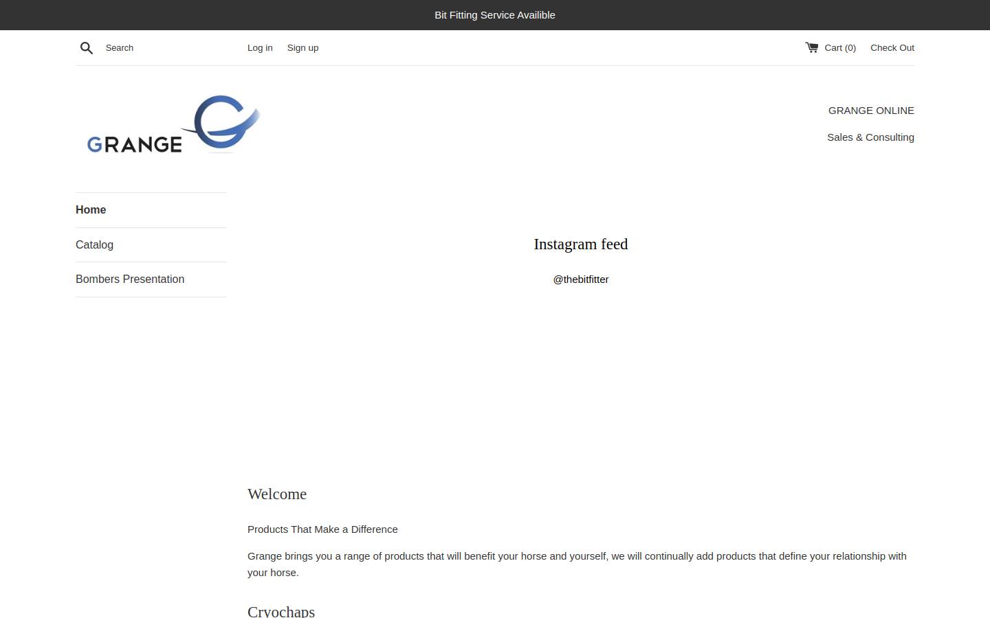 arc4horses.com homepage screenshot