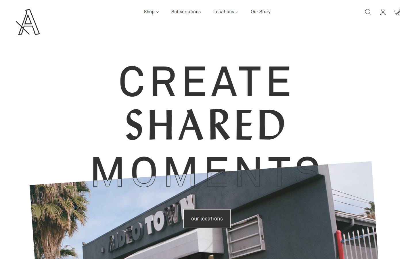 arcadecoffeeroasters.com homepage screenshot