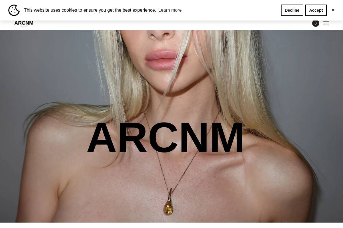 arcanumla.com homepage screenshot