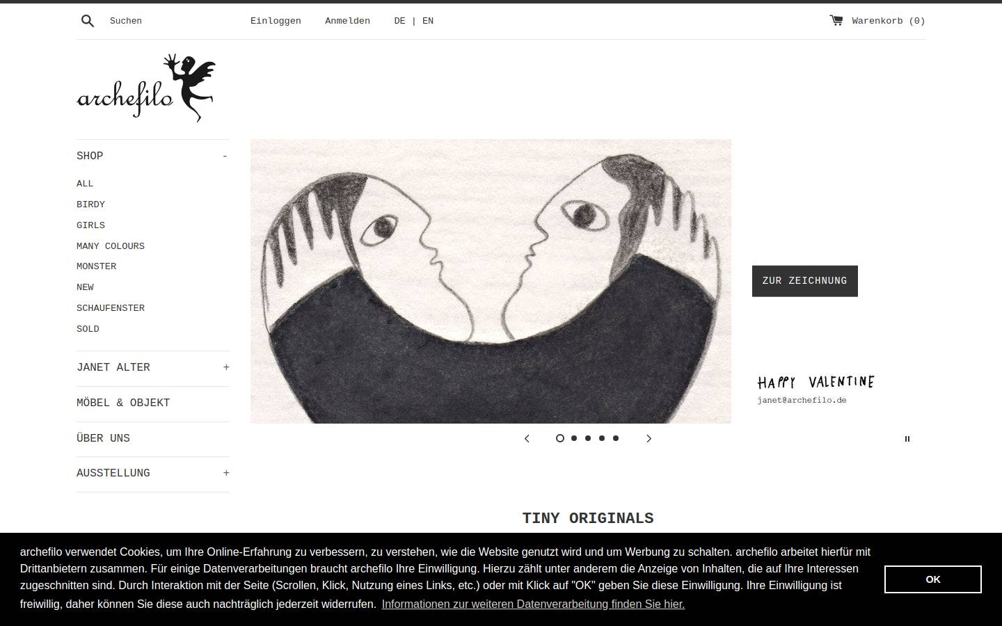 archefilo.net homepage screenshot